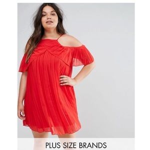 ASOS CURVE Red Dress